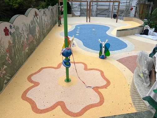 Hotel and resort water play areas