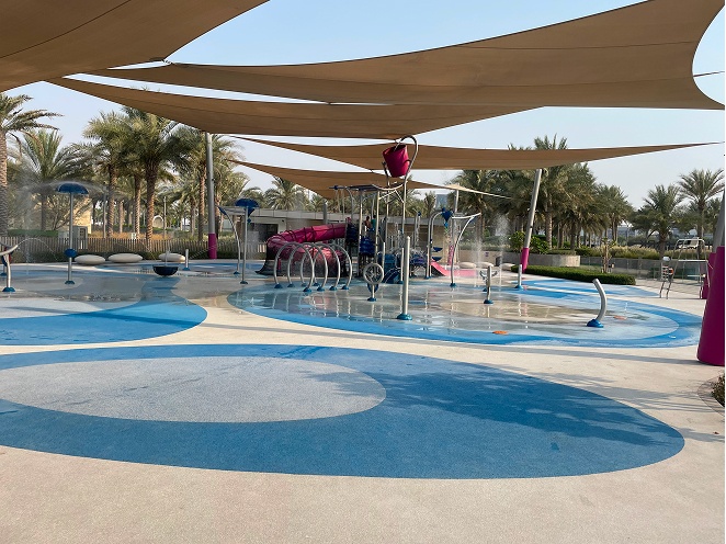 Waterslide entrances