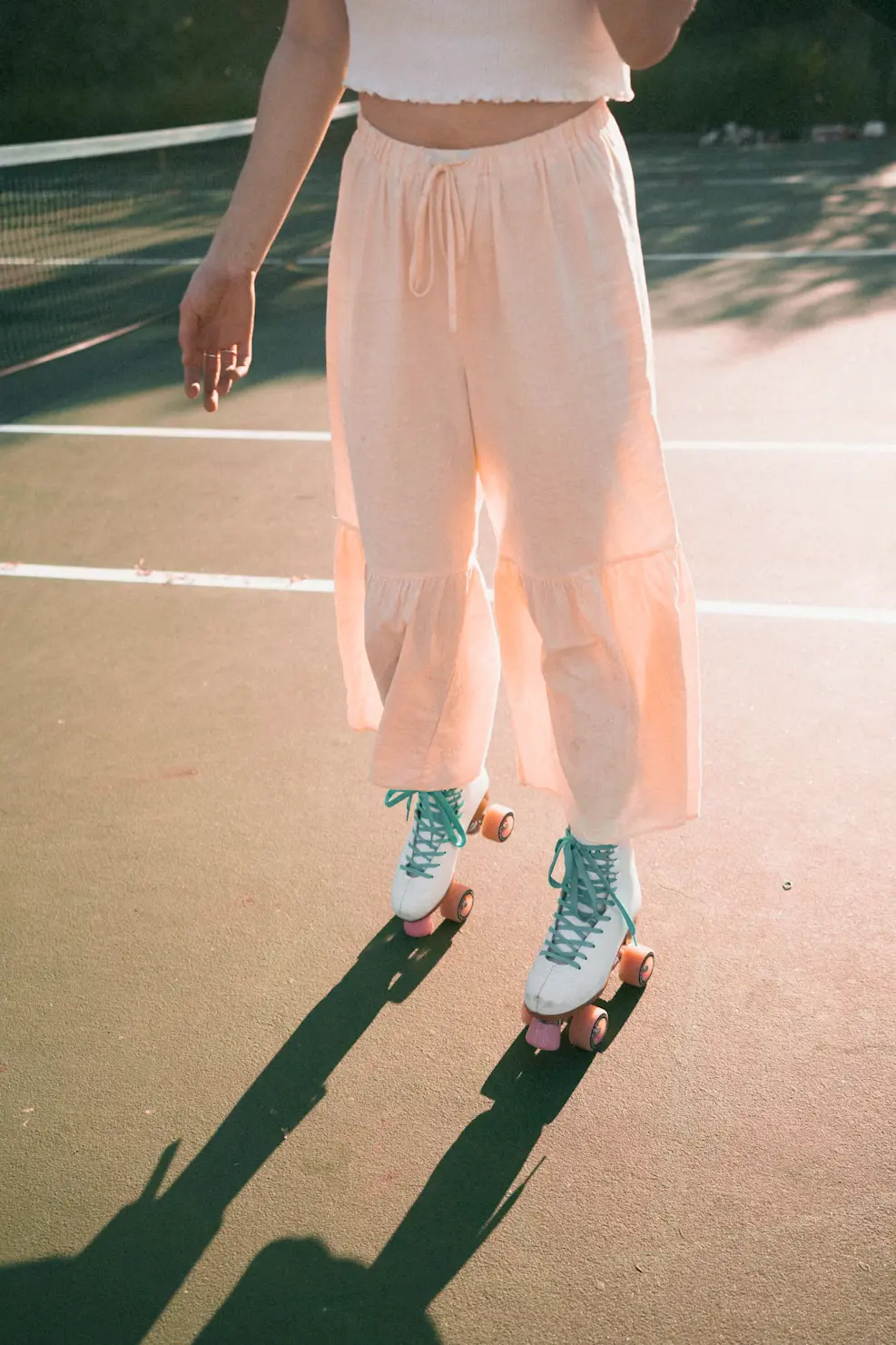 Roller skating